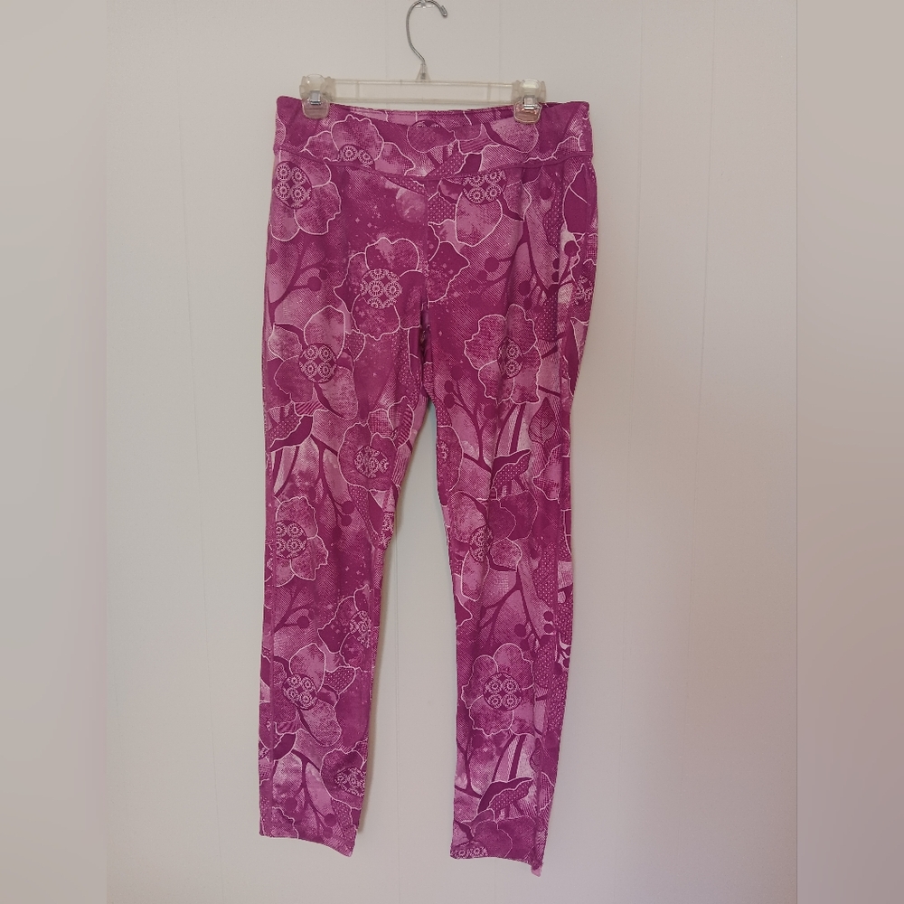 Lole large athletic purple legging pants